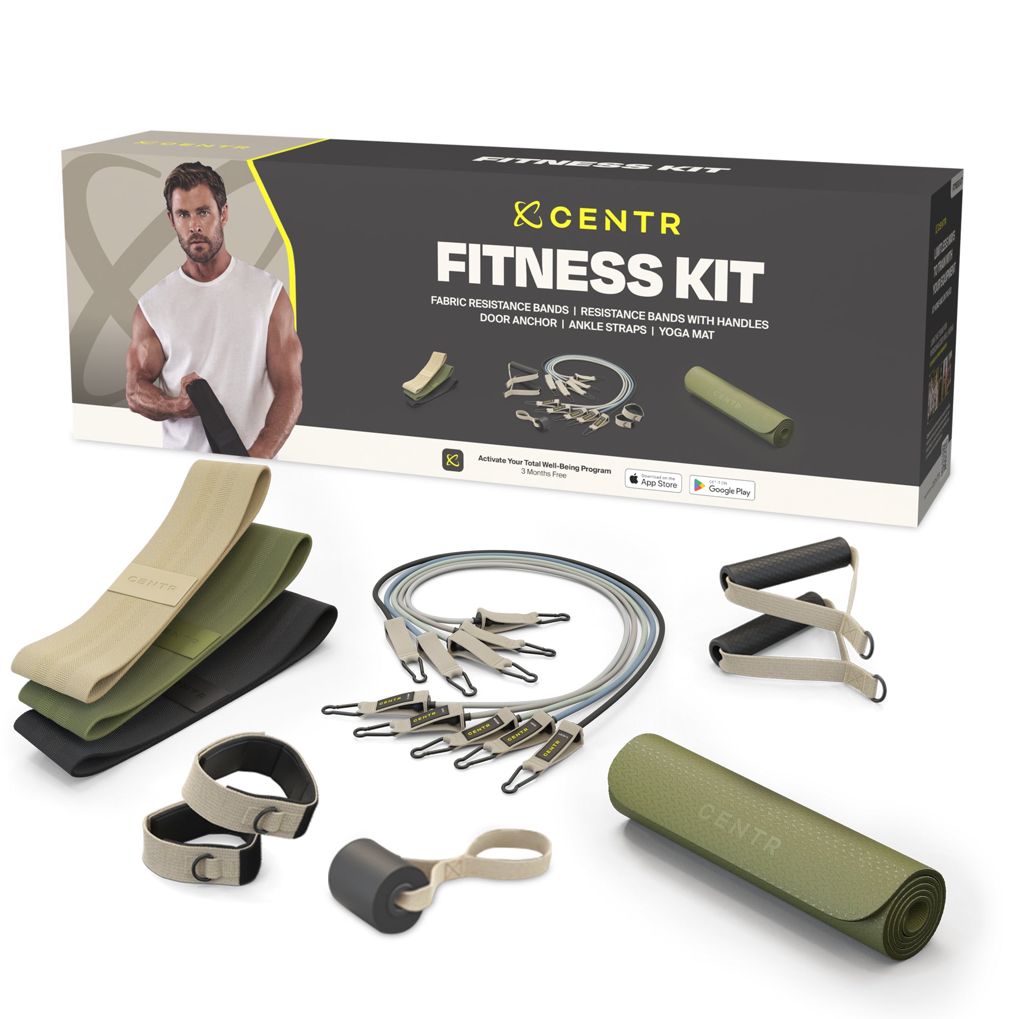 Fitness Kit - Full Body Workout at Home - Centr