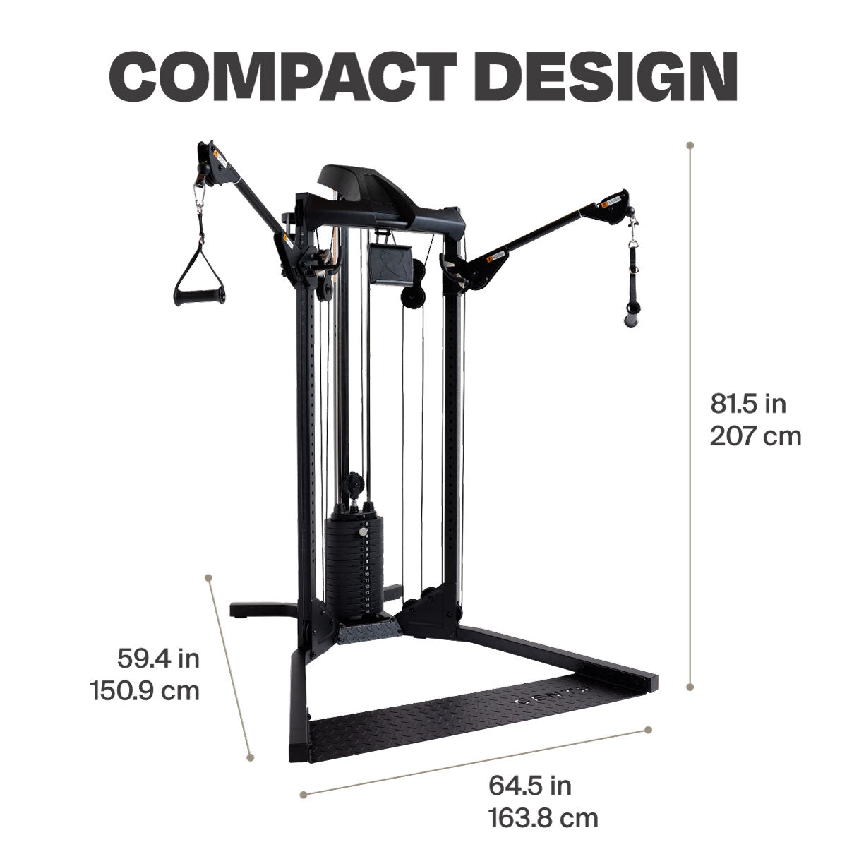 160 weight stack