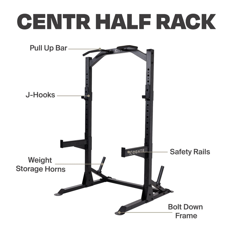 Half Rack for Home Gym - Perfect for Squats - Centr